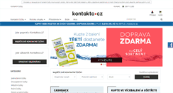 Desktop Screenshot of kontakto.cz