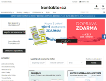 Tablet Screenshot of kontakto.cz